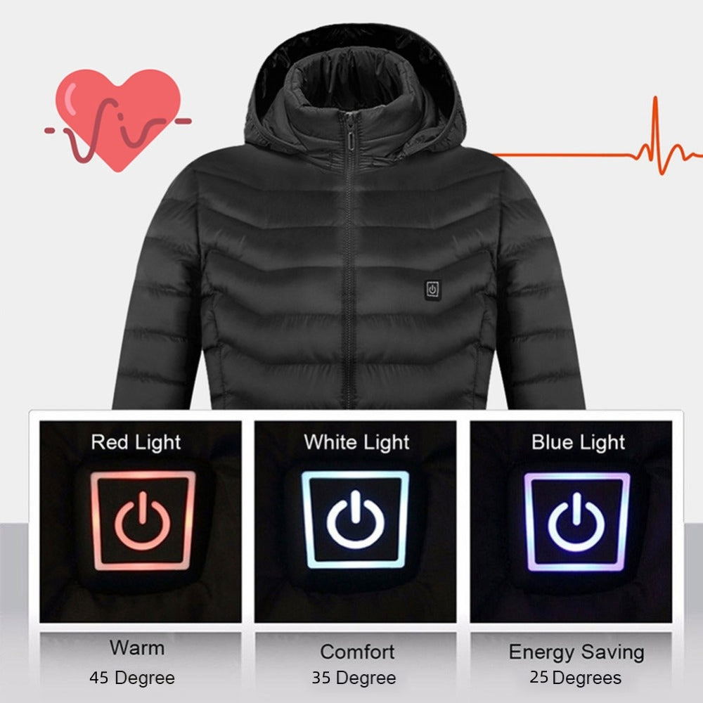 Warmly Vest™ Winter USB Heated Jacket