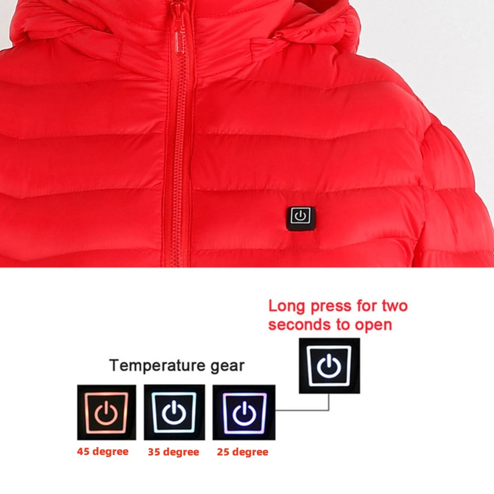 Warmly Vest™ Winter USB Heated Jacket